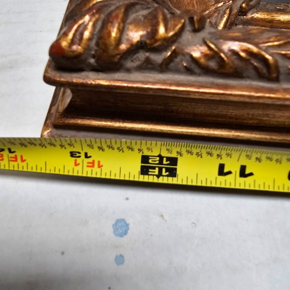 Home Wall Decor The Child Asleep Gold Leaf Frame Hand Crafted Picture Bombay Co. - Picture 12 of 16